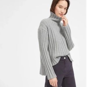 Everlane Wool Cashmere Chunky Turtleneck
